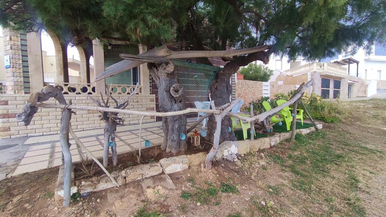 הוילה מרינה די מנקוורסה Casa Fronte Mare מראה חיצוני תמונה